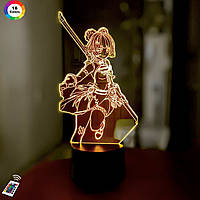 3D светильник ночник с пультом GENSHIN IMPACT "Сян Лин" 3DTOYSLAMP