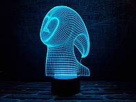 Сменная пластина для 3D ночника "Спирит" 3DTOYSLAMP