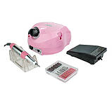 Набір для манікюру Фрезер для манікюру ZS 601 65 Вт 45000 об апарат для манікюру Nail Drill pro zs 601 + фреза, фото 2