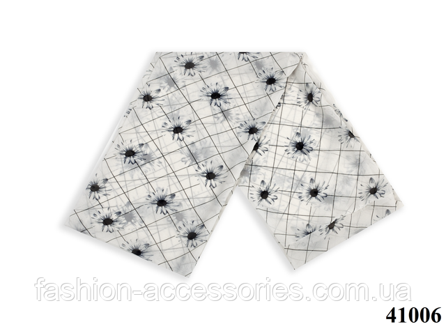 Снуд шифоновий Красуня ромашка 3