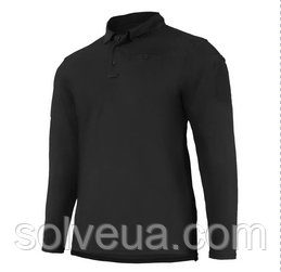 Тактична Сорочка поло Mil-Tec Tactical Quickdry Black d/r 10962002.solve