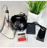 Фрезер машинка для манікюру Nail Drill ZS-601 65W 45000об фреза манікюрна апарат для нігтів NSH, фото 9