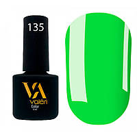 Гель-лак Valeri Color №135, зеленый, 6 ml