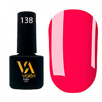 Гель-лак Valeri Color №138, ярко-розовый, 6 ml