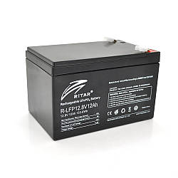 Акумуляторна батарея Ritar LiFePO4 12,8V 12Ah 153,6Wh ( 150 x 98 x 95 (100) ) Q6