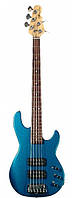 Бас-гитара G&L L2500 FIVE STRINGS (Emerald Blue, rosewood) №CLF45360