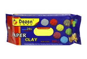 Маса для моделювання 250г жовта, Dozen