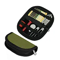 Швейний набір Sewing Kit With Pouch OD в футлярі Оливковий, фото 3