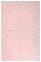 Ковер My Home Moretti Side двусторонний розовый с белым "Gr"