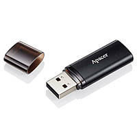 Флешка Apacer USB накопитель 3.1 AH25B 64Gb, цвет черный