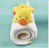 Дитяче покривало з облямівкою + іграшка качечка CLBL02-Y.solve