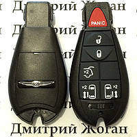 Смарт ключ для Chrysler (Крайслер) 5 кнопки + 1 (panic), чип PCF7941, 433 MHz