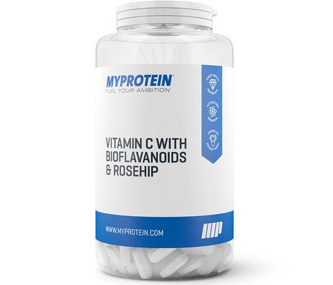 Вітамін С MyProtein Vitamin C with bioflavonoids & rosehip 180 tabs, фото 3