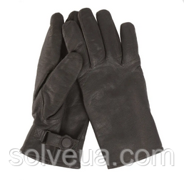 Рукавички з козиної шкіри Mil-Tec gef. чорний bw 12505102.solve
