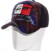 Бейсболка мужская тракер кепка брендовая сублимация Tommy Hilfiger SUB21744 Черный