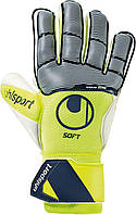 Вратарские перчатки Uhlsport ABSOLUTGRIP HN PRO JR. темно-сине-желто-белые 1011221 01