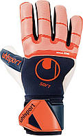 Вратарские перчатки Uhlsport SOFT HN COMP темно-сине-оранжевые 1011220 01