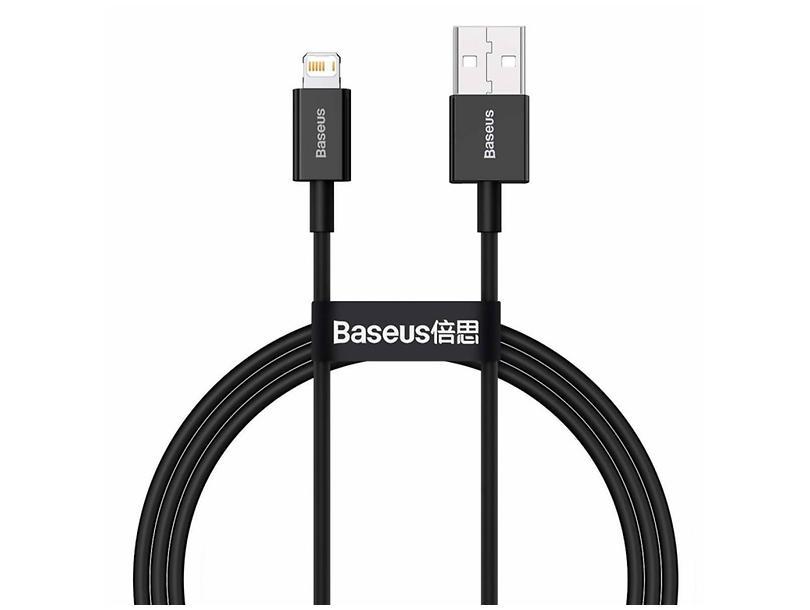 Кабель Baseus Superior Series Lightning 2.4A 1.5M Black CALYS-B02, фото 1