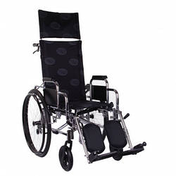 Многофункціональна коляска «RECLINER» хром OSD-REC-45