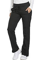 Штани жіночі на зав язках, склад (91% Поліестер, 9% Спандекс), колір: чорний, розмір XS