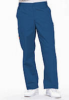 Штани чоловічі безшовні, склад (55% Бавовна, 45% Поліестер), колір: королівський синій, розмір М