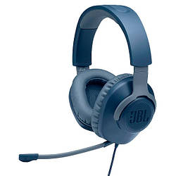 Навушники JBL Quantum 100 Blue (JBLQUANTUM100BLU)