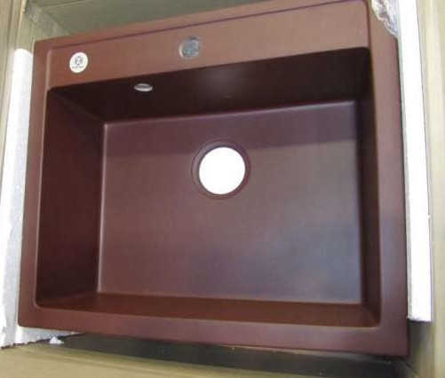 Гранітна плита, мийка Adamant шоколад