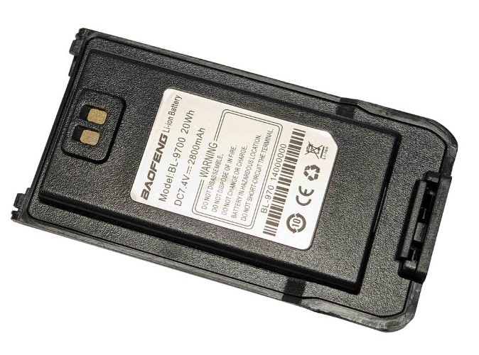 Купить Аккумуляторная батарея BL-970 для Baofeng UV-9R Plus 4800 mAh ...