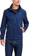 XX-Large Heather Blue Мужская легкая ветровка Nautica Stretch Athletic Outdoor Full Zip Bomber Jacket Gol