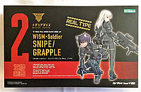 Kotobukiya Megami Device Wism Soldier Snipe Grapple Наборы пластиковых моделей реального типа