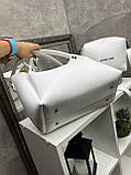 АКЦІЯ. Пудра —  комплект сумка + клатч — на блискавці, зі знімним ременем у комплекті (2010), фото 5