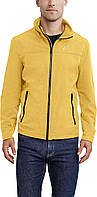 Medium Mimosa Мужская легкая ветровка Nautica Stretch Athletic Outdoor Full Zip Bomber Jacket Golf Jacket