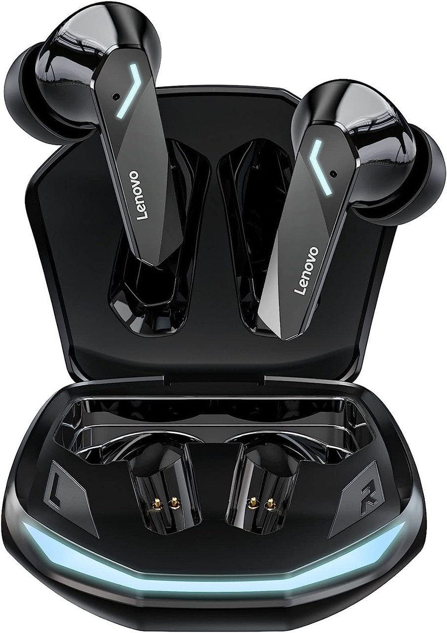 Бездротові Bluetooth навушники з мікрофоном Lenovo GM2 Pro Чорний