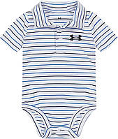 0-3 Months White - Core Бодиполо с логотипом Under Armour babyboys