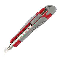 Нож канцелярский Axent 6701 резиновые вставки, 9 мм