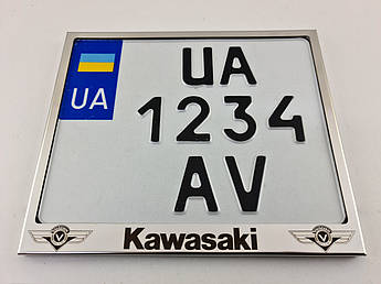 Рамка для монономера Kawasaki Vulcan Classic метал