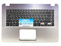 Оригинальная клавиатура для ноутбука Asus Vivobook 15 X505, X505B, X505BA, X505BP, X505ZA series, black, rus