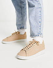 Жіночі шкіряні кеди Lacoste кросівки 1159785764 (Бежевий, 40,5)