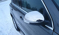 Накладки на зеркала (нерж.) Volkswagen Tiguan 2007+