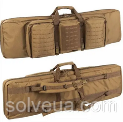 Сумка для зброї ТРАНСПОРТУВАЛЬНА MIL-TEC RIFLE CASE DOUBLE Coyote 16193405.solve, фото 1