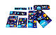 Набір для дитячої творчості ( Пора до школи ) Синій , КАНЦЕЛЯРСЬКИЙ НАБІР ТВОРЧІСТЬ 41 предмети YOYO-80001, фото 2