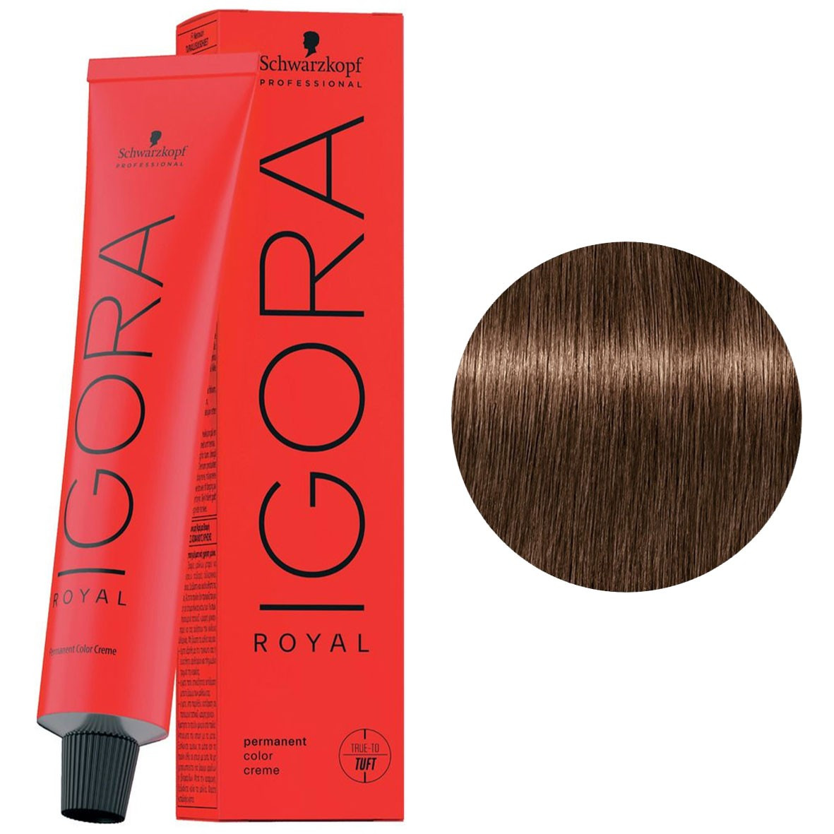 Краска для волос 6-46 Schwarzkopf Igora Royal темно-русый бежевый шоколадный 60 мл - фото 1 - id-p1898014154