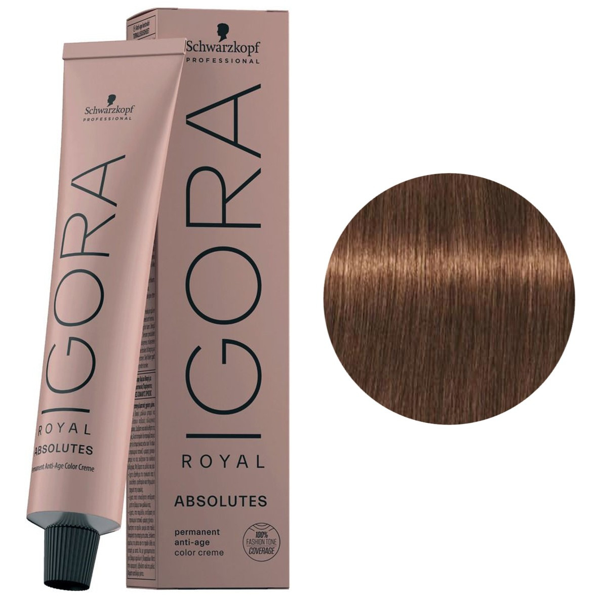 Краска для волос 6-460 Schwarzkopf Igora Royal Absolutes Темно-русый бежевый шоколадный 60 мл - фото 1 - id-p1898011650