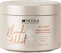 Маска для всіх типів блонд Indola Blond Addict Treatment 200 мл