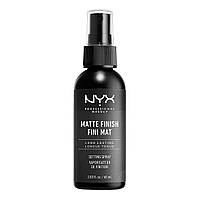 Фиксирующий спрей для макияжа матирующий NYX Setting Spray Matte Finish 60 мл