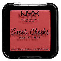 Румяна NYX Sweet Cheeks Creamy Powder Blush Matte №04 (Citrine rose) 5 г