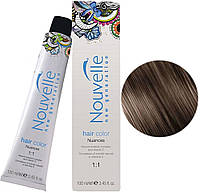 Краска для волос 4 Nouvelle Hair Color Средне-коричневый 100 мл