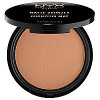 Бронзатор матирующий для лица и тела NYX Matte Bronzer №01 (Light) 9.5 г