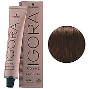 Фарба для волосся 5-60 Schwarzkopf Igora Royal Absolutes Світло-коричневий шоколадно-натур.60 мл