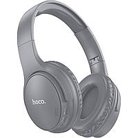 Беспроводные Bluetooth наушники Hoco W40 Mighty (7h, BT5.3) Gray